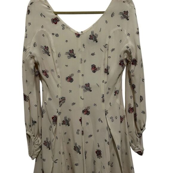 Creatures of the Wind Revolve Long Sleeve Printed Mini Dress Size 6 NWT Peasant - Picture 7 of 16